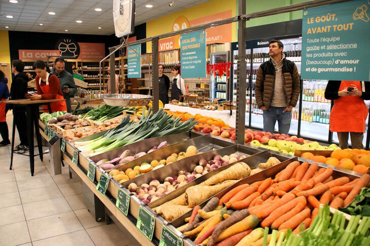 Le plus grand supermarché zéro déchet de France ouvre