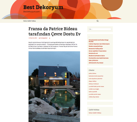 Fransa da Patrice Bideau tarafından Çevre Dostu Ev | Best Dekoryum | Architecture, maisons bois & bioclimatiques | Scoop.it