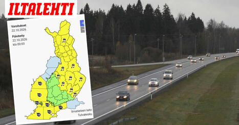 Petollinen keli iski teille &ndash; Meteorologi varoittaa n&auml;ist&auml; alueista | A1Uutiset | Scoop.it