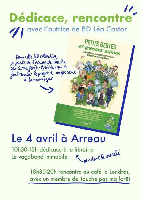 Dédicace et rencontre avec l'autrice de BD Léa Castor, jeudi 4 avril à Arreau | Vallées d'Aure & Louron - Pyrénées | Scoop.it