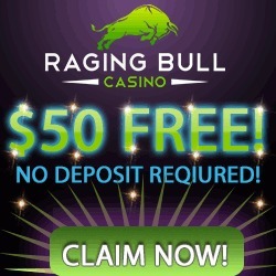 No deposit bonus codes for raging bull casino 2019