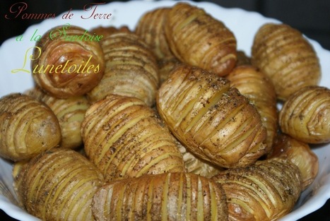 recette hasselback potatoes, pommes de terre rôtie a la suédoise | Plats et recettes rapides, idées de menu de semaine sain et facile | Scoop.it