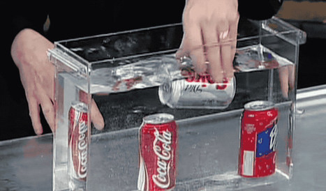 Por qué una lata de Coca-Cola light flota en el agua y una de Coca-Cola normal no | Artículos CIENCIA-TECNOLOGIA | Scoop.it