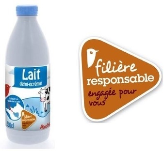 Filière laitière responsable : Auchan s'engage auprès des producteurs de lait du Centre (LSDH) | Lait de Normandie... et d'ailleurs | Scoop.it
