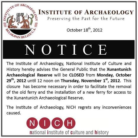 Xunantunich Closing for New Ferry | Cayo Scoop!  The Ecology of Cayo Culture | Scoop.it