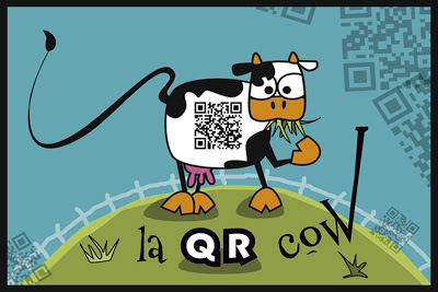 Geekette, la petite vache qui a le QRcode dans la peau... | De la bonne utilisation des QR-Codes | Scoop.it