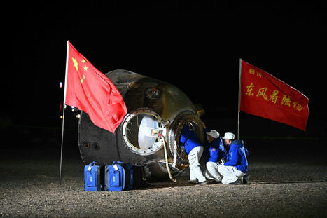 Regreso de la Shenzhou 18: récord de permanencia chino en órbita | Universo y Física Cuántica | Scoop.it