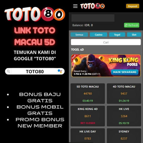 🎱 Link Toto Togel Terbaik & Terpercaya di Dunia. | Casino | Scoop.it