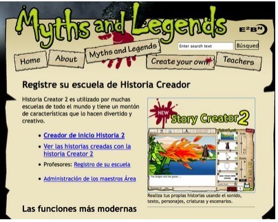 Miths and legends | Herramientas web para contar historias - storytelling | Scoop.it