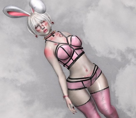 Urban'Street: ♥White and Pink♥ like a sweet rabitt | 亗  Second Life Fashion Addict  亗 | Scoop.it
