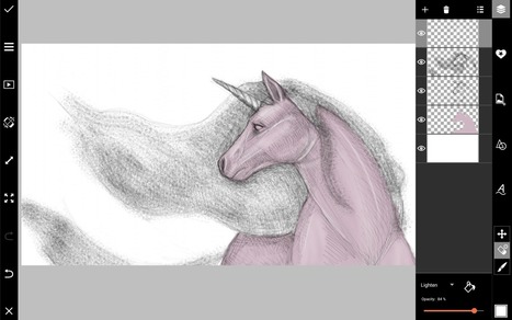 How to Draw a Unicorn with PicsArt | Drawing and Painting Tutorials | Scoop.it