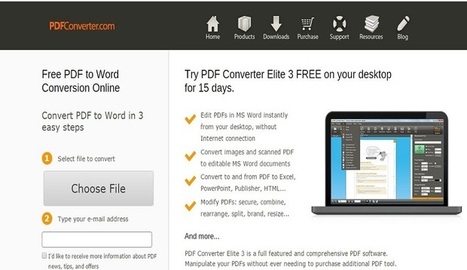 Pdfconverter, otra herramienta online para convertir ficheros a PDF | TIC & Educación | Scoop.it