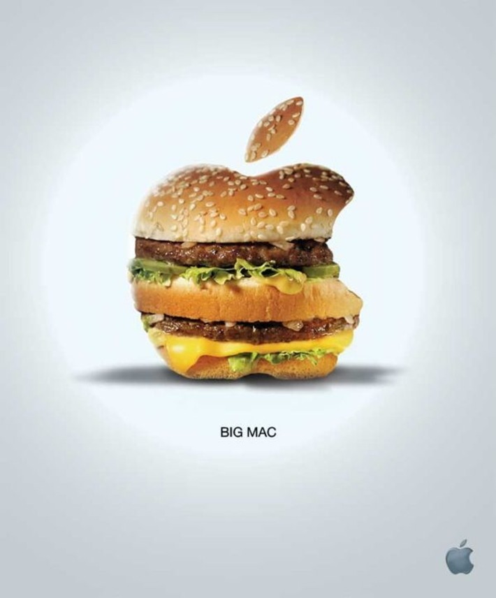 McDonald's "Big Mac" Apple Parody Ad - Adpressive.com | Creative Advertising | Scoop.it