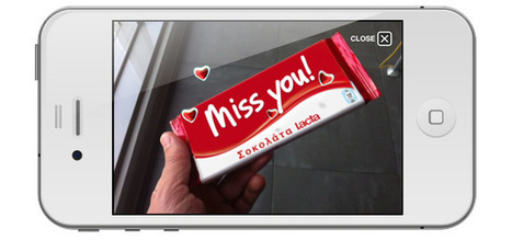 In Greece, chocolate bars convey personalized messages via augmented reality | Technology and Gadgets | Scoop.it
