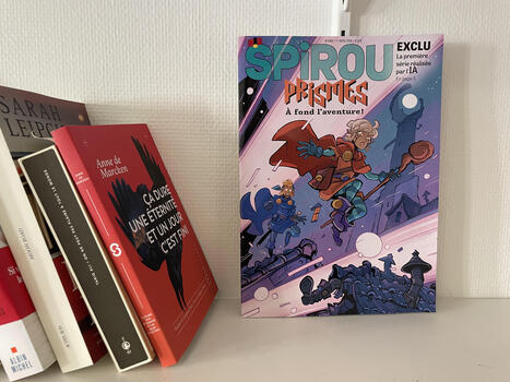 Un nouveau num&eacute;ro de Spirou 100 % cr&eacute;&eacute; par l&rsquo;intelligence artificielle | L'actualit&eacute; des biblioth&egrave;ques | Scoop.it
