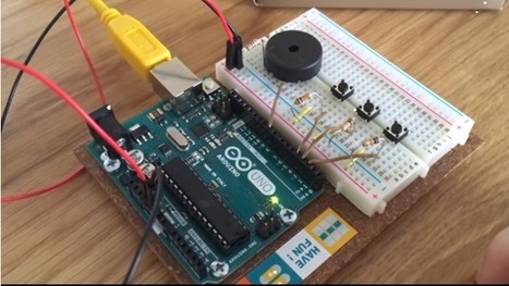 First Steps with the Arduino-UNO | Maker, MakerED, Coding | Playing Music | 21st Century Learning and Teaching | Scoop.it