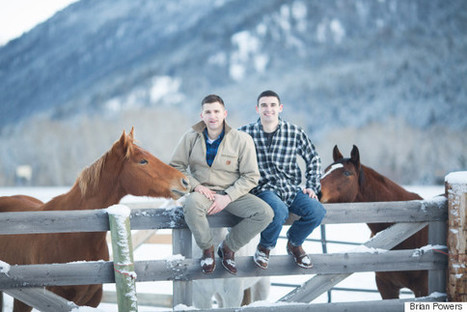 Photos: Gay Love On A Montana Ranch Captured By Photographer Brain Powers | PinkieB.com | LGBTQ+ Life | Scoop.it