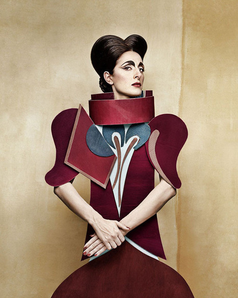 Les robes en carton de Christian Tagliavini | Les Gentils PariZiens | style & art de vivre | Scoop.it