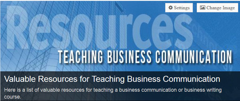 Valuable Resources for Teaching Business Communication | Exclusive Teaching Resources for Business Communication Instructors | Scoop.it