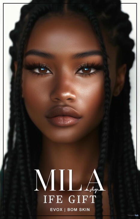 Ife Skin For Lelutka EvoX October 2025 Goup Gift by MILA | Teleport Hub - Second Life Freebies | Second Life Freebies | Scoop.it