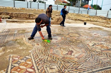 Israel: Descubren un mosaico romano espl&eacute;ndido en Lod | Net-plus-ultra | Scoop.it