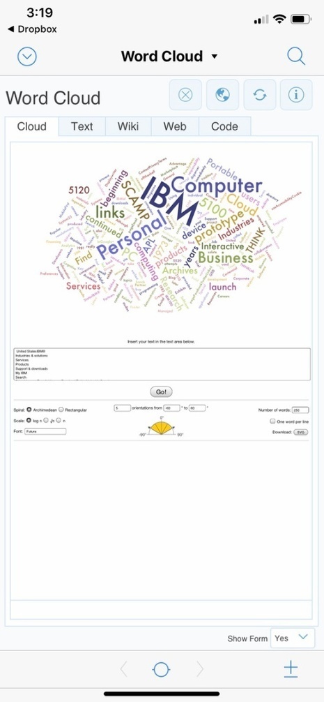 Word Cloud D3 Javascript in a Web Viewer in FileMaker | Learning Claris FileMaker | Scoop.it