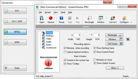 ScreenVirtuoso PRO : logiciel gratuit pour enregistrer un écran en vidéo | Time to Learn | Scoop.it