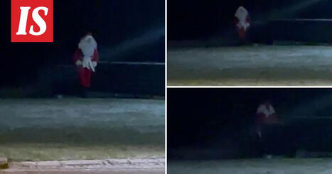 Joulupukki videoitiin erikoisissa puuhissa pihalla | 1Uutiset - Lukemisen t&auml;hden | Scoop.it