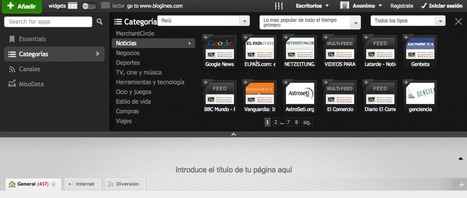 Usa Netvibes como un panel de control de fuentes noticiosas | TIC & Educación | Scoop.it