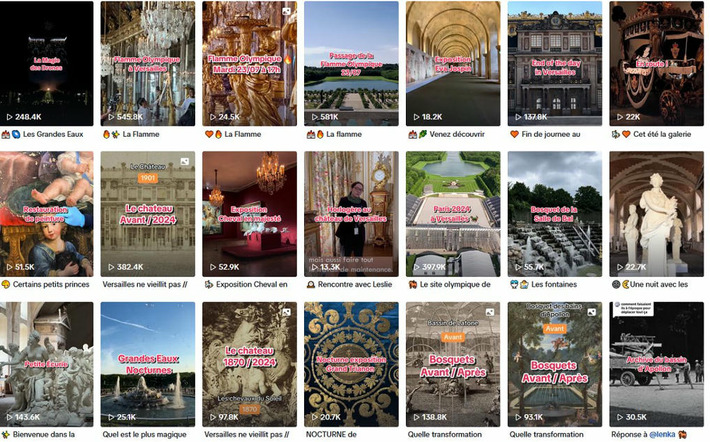 Quelle est la stratégie du Château de Versailles sur TikTok ?  | Marketing et promotion touristique | Scoop.it