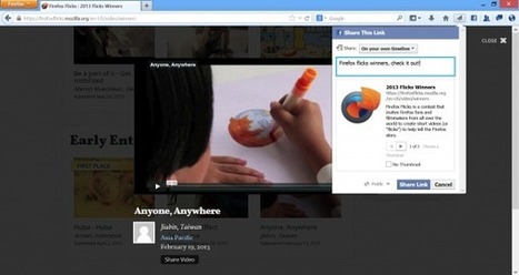 Mozilla intègre un bouton de partage directement dans Firefox | BlogNT | DIGITAL LEARNING | Scoop.it