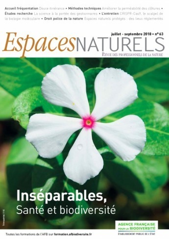 Espaces naturels N°63 -  Revue des professionnels de la nature | Biodiversité | Scoop.it