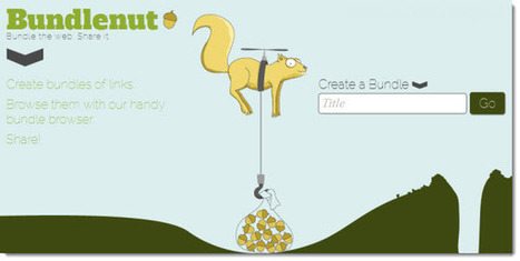 Bundlenut nos permite crear paquetes de enlaces para compartir | TIC & Educación | Scoop.it