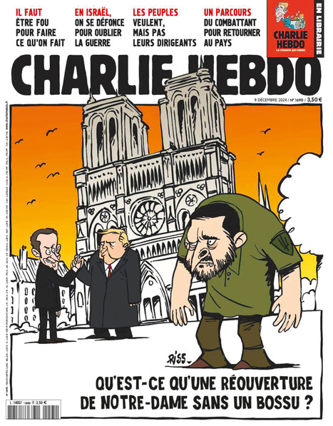 "Charlie Hebdo" porte plainte pour la publication de fausses unes pro-Poutine du journal sur les réseaux sociaux | DocPresseESJ | Scoop.it
