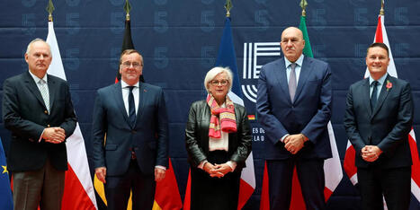 Les ministres de la d&eacute;fense du groupe E5 r&eacute;affirment leur volont&eacute; d&rsquo;&oelig;uvrer pour la s&eacute;curit&eacute; de l&rsquo;Europe au sein de l&rsquo;OTAN | DEFENSE NEWS | Scoop.it