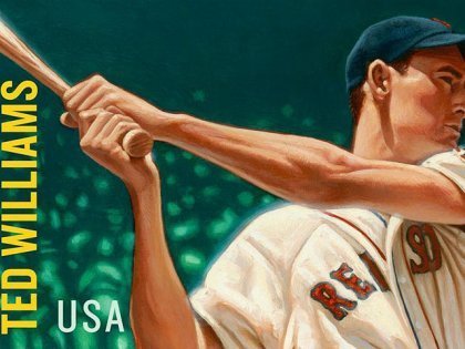 Ted Williams Honored on Stamp | Boston, you're my home | Scoop.it