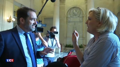 VIDÉO – Affaire Benalla : la virulente altercation entre Marine Le Pen et Christophe Castaner | Meilleure revue de presse de l'univers connu | Scoop.it