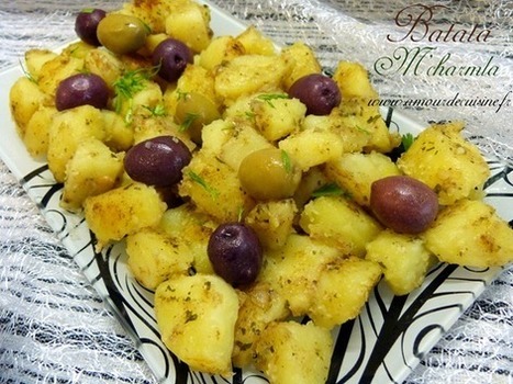 batata mchermla, pommes de terre a la charmoula | Plats et recettes rapides, idées de menu de semaine sain et facile | Scoop.it