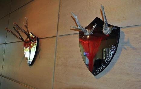 Wela: mirrors "I love nature" & "I love myself" | Art Installations, Sculpture, Contemporary Art | Scoop.it