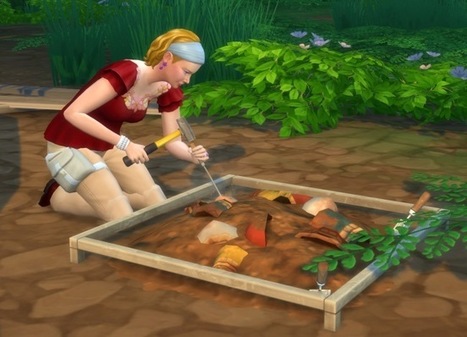 Guide Les Sims 4 Dans la jungle : l’Aspiration Érudit en archéologie << Pensée de The Daily Sims | Les Sims | Scoop.it
