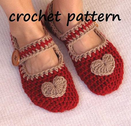 FREE CROCHETED SLIPPER PATTERNS &#171; CROCHET FREE PATTERNS