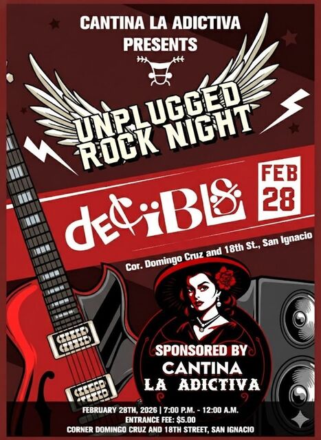 Decibls Concert on 28-Feb-26 | Cayo Scoop!  The Ecology of Cayo Culture | Scoop.it