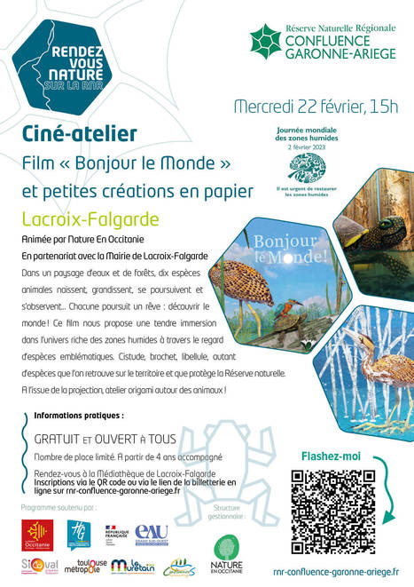 Ciné atelier « Bonjour le Monde » | Lacroix-Falgarde | Scoop.it