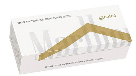 Marlboro Gold Filterhülsen | elektrische stopfmaschine | Scoop.it