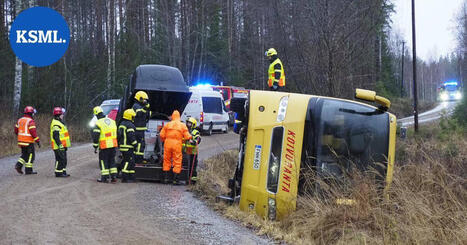 Nuoret pääsivät pois Konginkankaan onnettomuusbussista kattoikkunan kautta – rehtorin mukaan kaikilla ei ollut turvavöitä | Keski-Suomi | 1Uutiset - Lukemisen tähden | Scoop.it