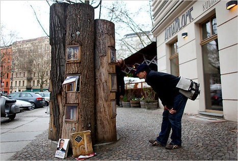 Book forest | 1001 Recycling Ideas ! | Scoop.it