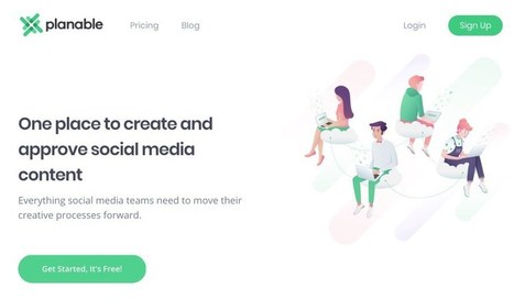 Planable. Gérer en équipe vos publications sur les réseaux sociaux | Time to Learn | Scoop.it