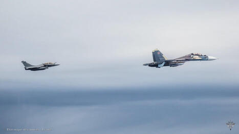 French Rafales intercept two Russian Su-30SM fighter jets | DEFENSE NEWS | Scoop.it
