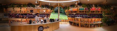 Architecture régénératrice : un pop-up store imprimé en 3D pour Nescafé | Pop-up stores | Scoop.it