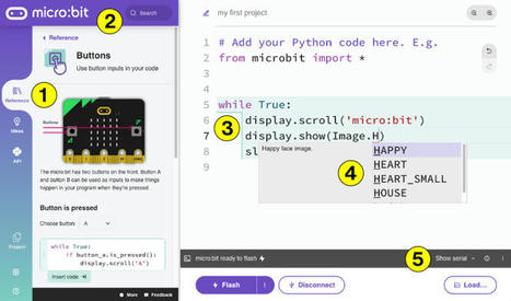 Beta micro:bit Python editor is built for the classroom | tecno4 | Scoop.it